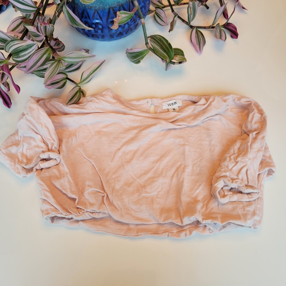 2T STEM Pink Baggy Top